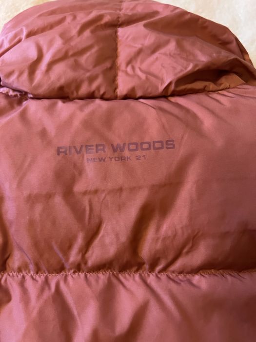 Colete de penas River woods