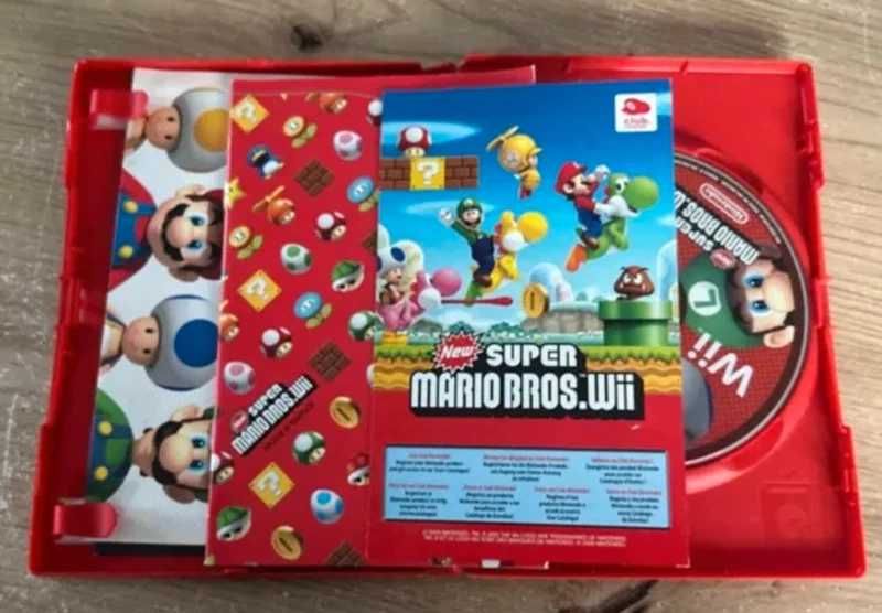New Super Mario Bros. Wii – Completo com extras