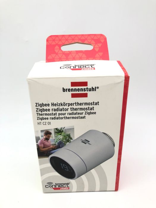 GŁOWICA TERMOSTATYCZNA Brennenstuhl Zigbee Connect 01 1294070 HT CZ 01
