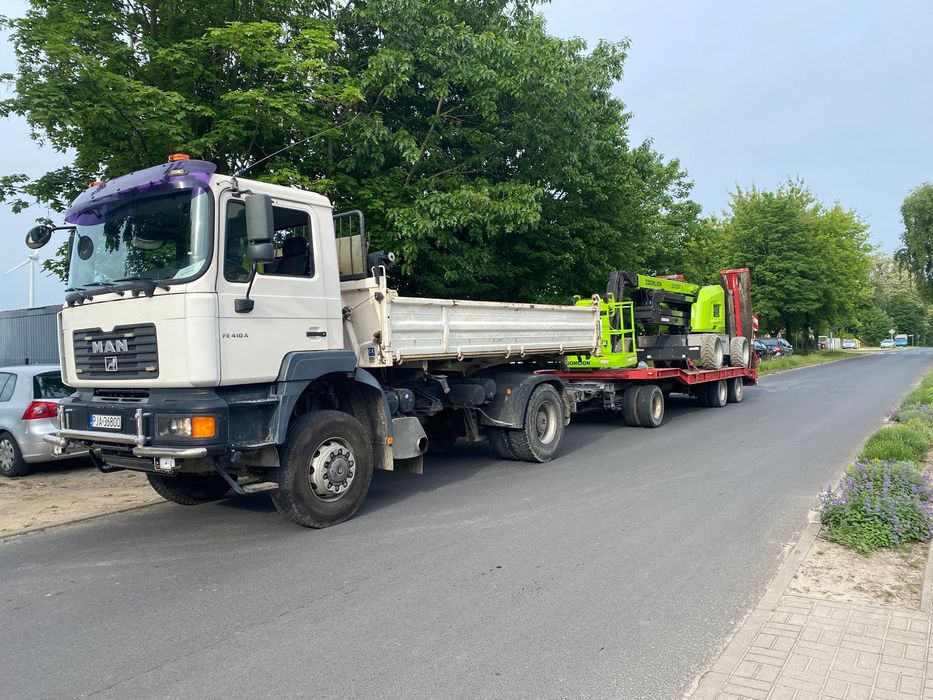 Usluga minikoparka, koparka kołowa, ładowarką teleskopową