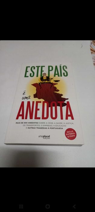 Livro: "Este País é uma Anedota" - Ed. Arte Plural