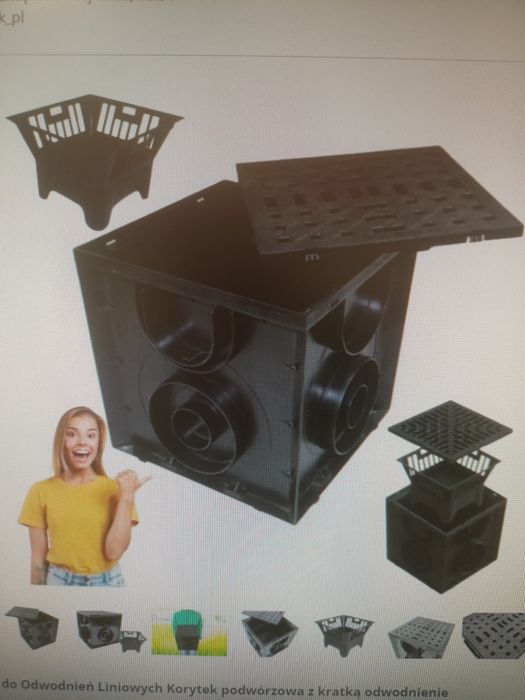 Studzienka do odwodnień linowych 25x25