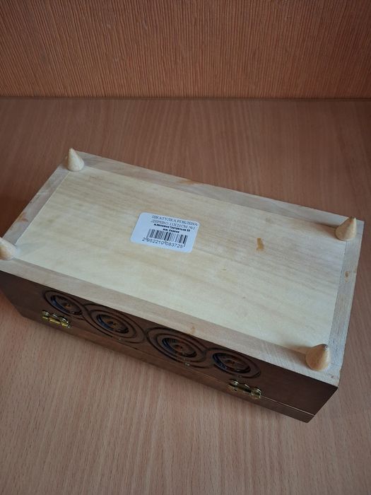 Шкатулка деревянная карпатская