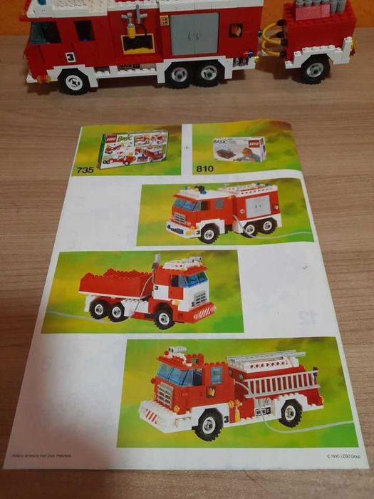 dzis Basic 735 Fire,StraTow 1990 Kompletne światła elektroniczne 9V