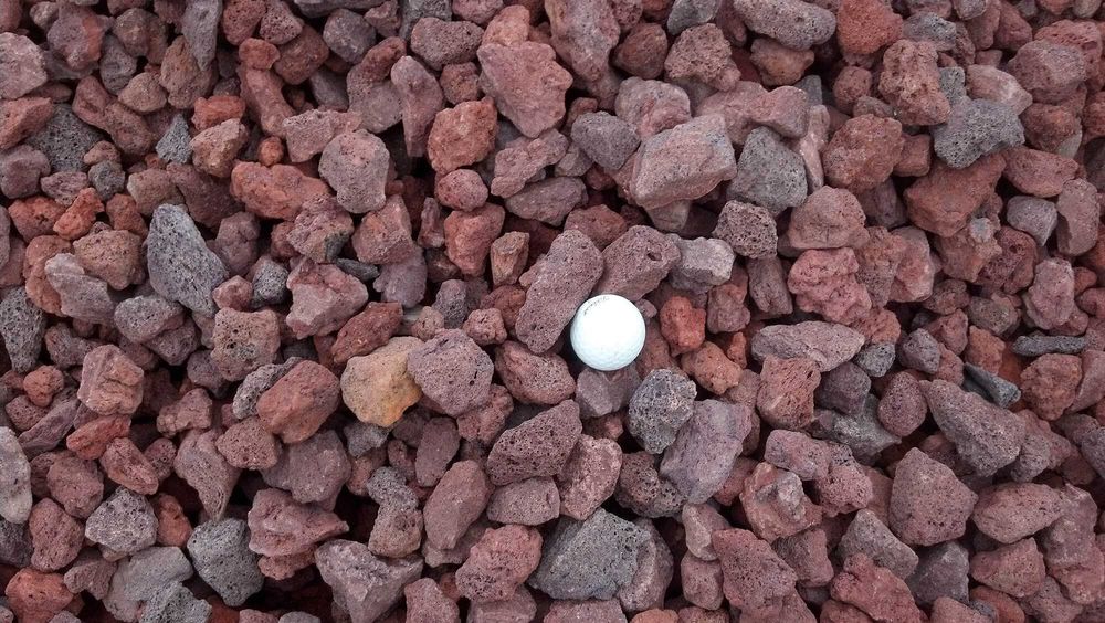 Grys Lawa wulkaniczna 10-20 mm kamień czerwony do ogrodu i akwarium