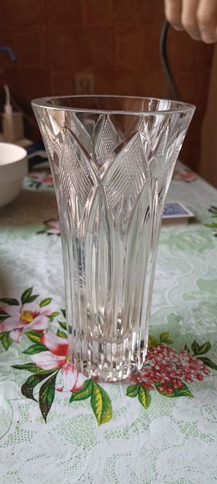 Хрустальная ваза СССР 80х годов