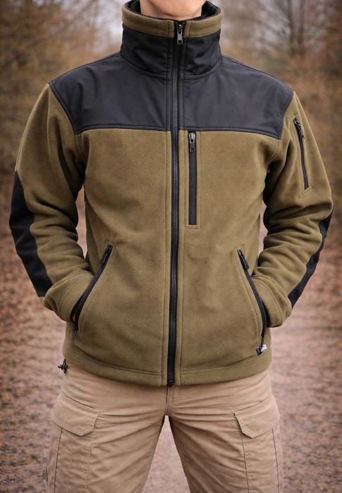 Helikon-Tex classic army jacket - Fleece oliwkowo-zielony r.S (TOJO)