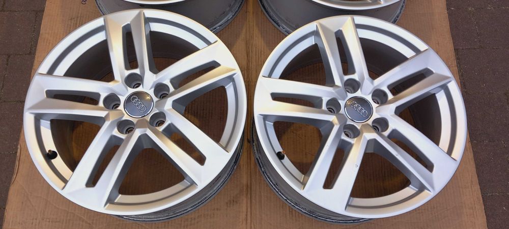 Felgi aluminiowe oryginał AUDI A4 B8/B9  5x112, 7Jx17, ET42, 66.5, Bdb
