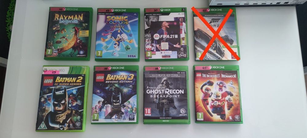 Gry na konsole XBox one
