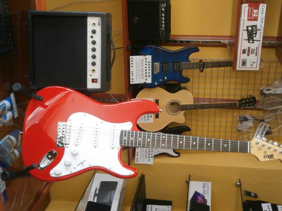 Zestaw Gitarowy MAX Music Red