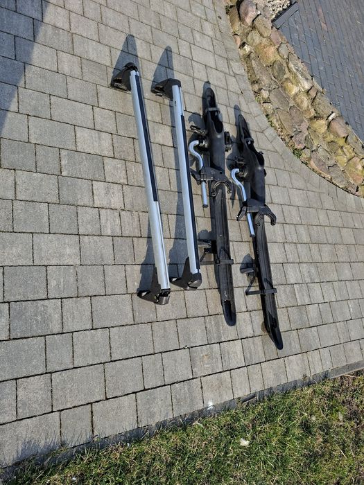 Relingi dachowe uchwyty rowerowe volkswagen