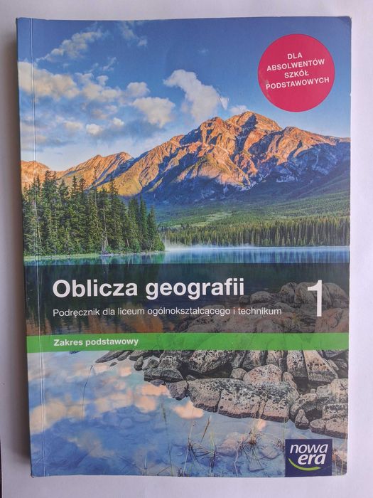 Podręcznik ,,Oblicza geografii" klasa 1 Nowa Era