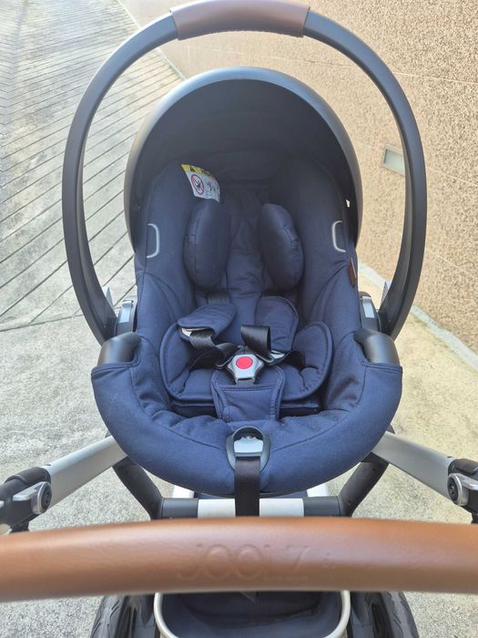 Carrinho Jollz Day 3 Parrot Blue - Conjunto completo em excelente estado