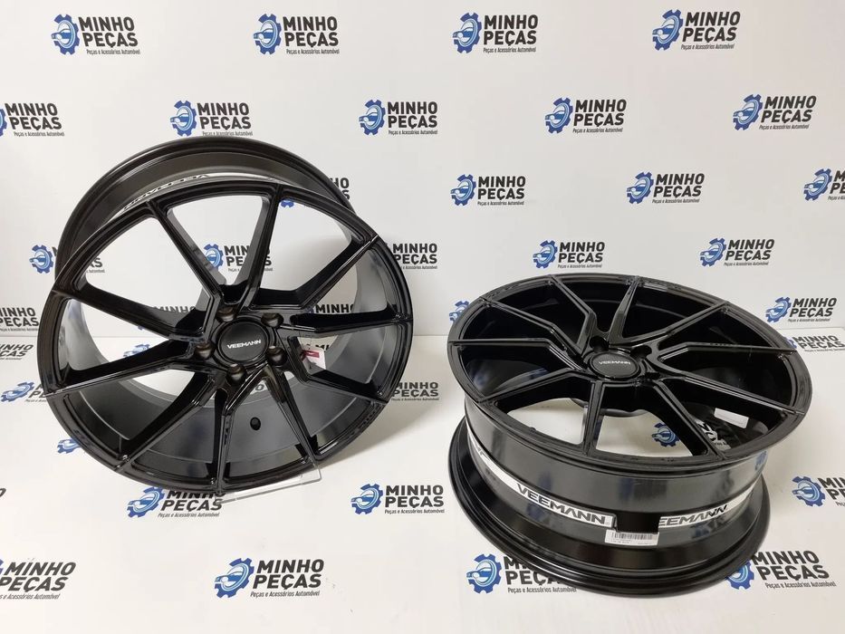 Jantes Veemann (V-FS52) em 19 (5x112) Preto Brilho