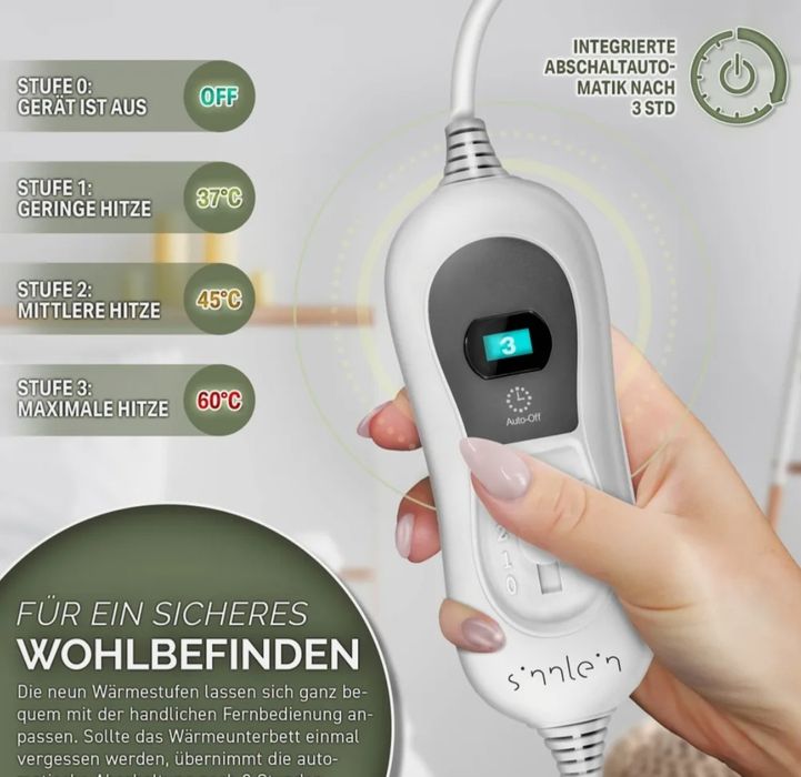 Koc grzewczy 150x80 cm