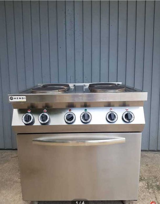 Kuchnia elektryczna z piekarnikiem gastronomiczna Hendi