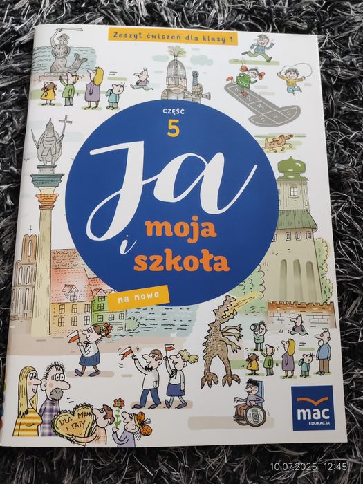 Ja i moja szkoła na nowo ćwiczenia, klasa 1, cz. 5