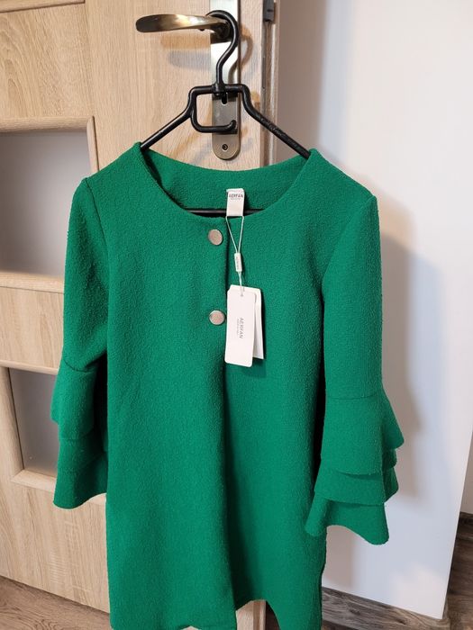 Nowy elegancki kardigan roz L