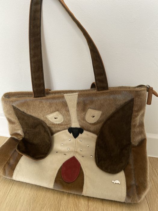 Torebka Carpisa wzor pieska