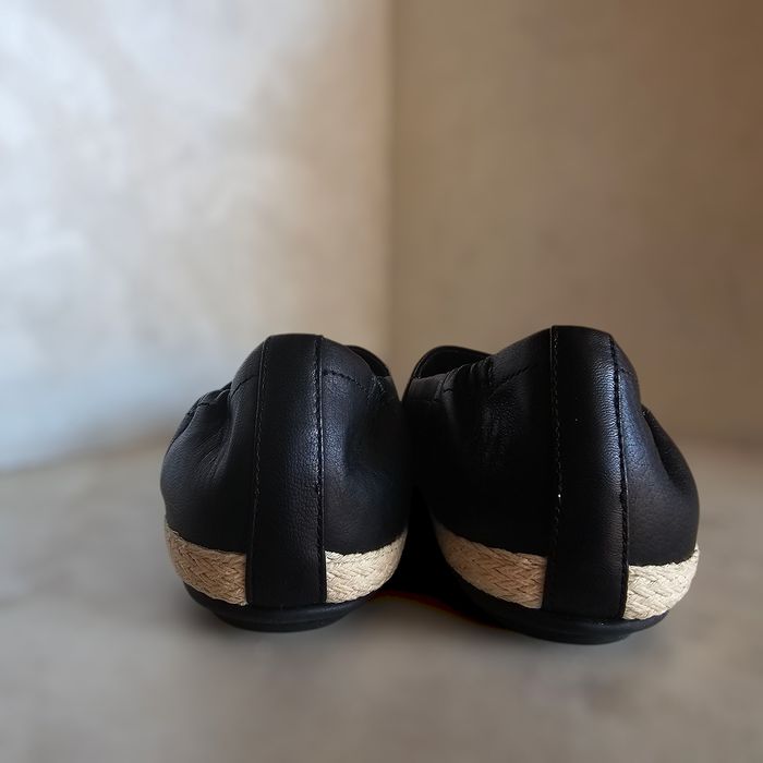Кожаные  эспадрильи, балетки "Fitflop Siren Espadrille"