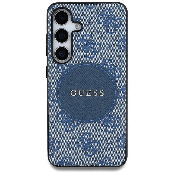 Etui Guess 4G Round Patch Classic Logo MagSafe do Samsung Galaxy S25 P