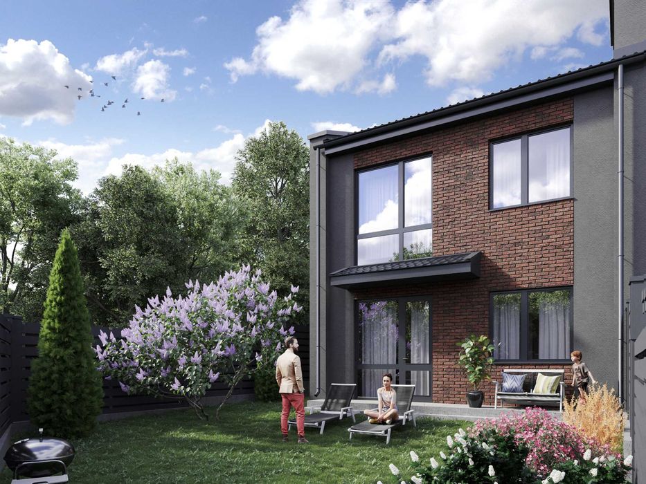 ВСТИГНИ купити  таунхаус в центрі міста Ірпінь.  КМ B-HILLS 90000