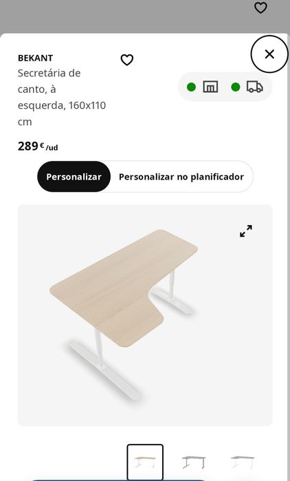 Mesa de escritório