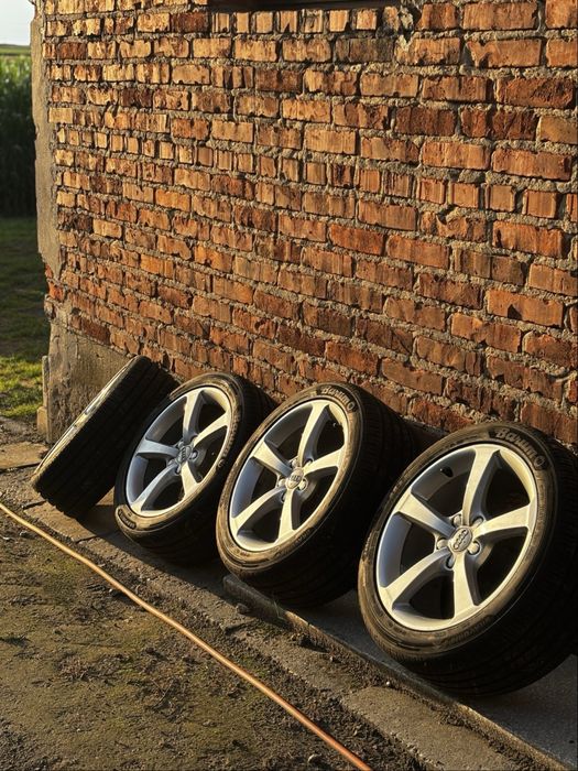 Felgi z oponami letnimi audi 225/45 R17 5x112