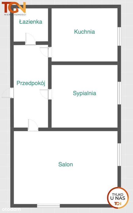 Przestronne M3 w bloku | blisko Łódź Kaliska i UM