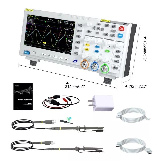 Осциллограф FNIRSI-1014D 2х100 МГц