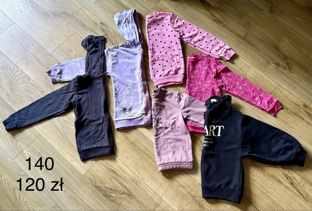 Bluzy dziewczynka 140