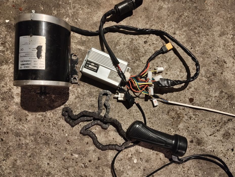 Silnik 36V akumulator 572 Wh sterownik 1000 W (ebike, kukirin)