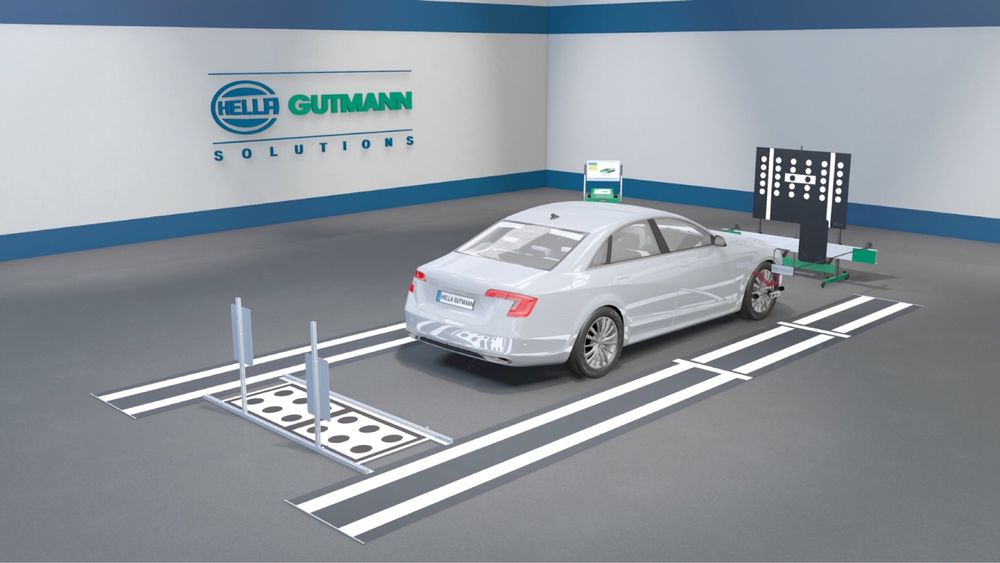 Kalibracja radarów ACC Lidar i kamer,  Ochrona Komponetu
