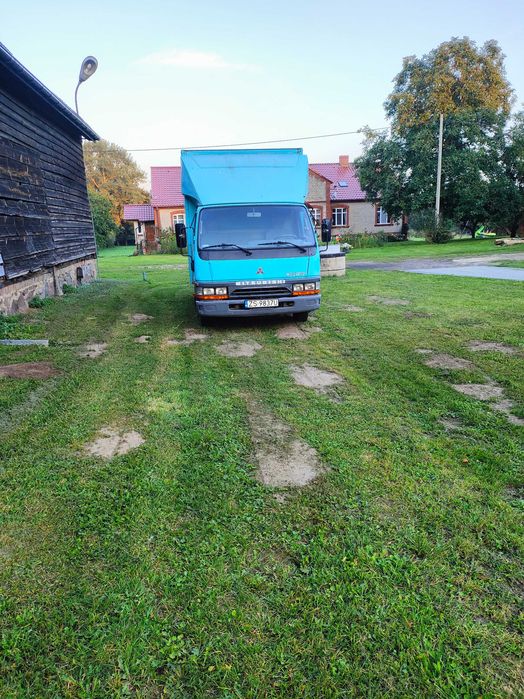 Mitsubishi Canter kontener z windą 2,8 1998r DMC 3,5T