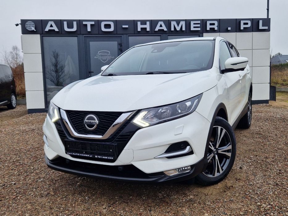 Nissan Qashqai 1.3 140KM Navi LED Kamery360 69tys.km SERWIS ! ! !