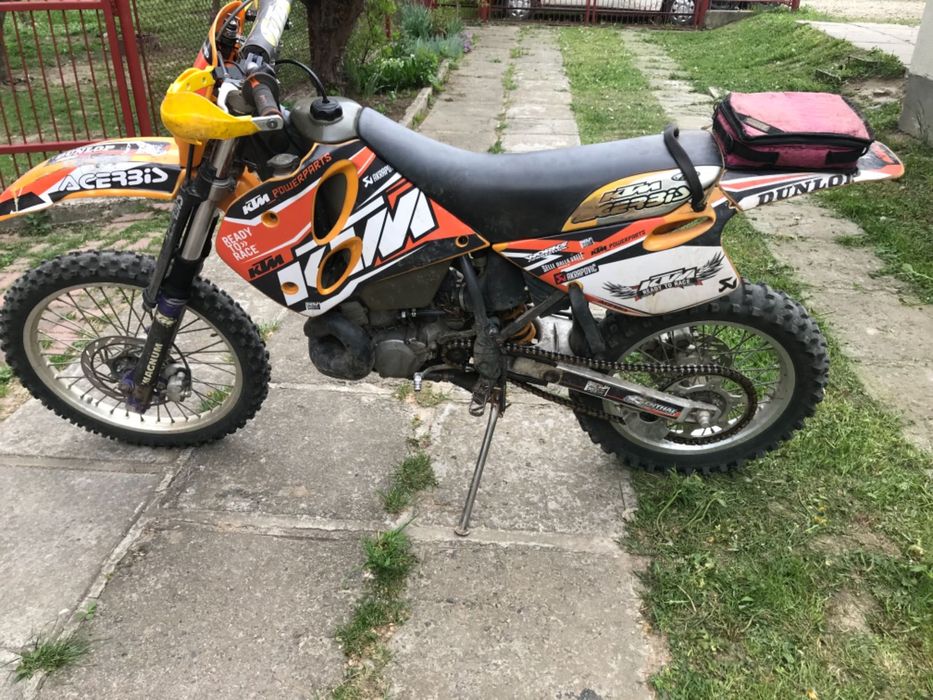 Мотоцикл ендуро Ктм 250. Двохтактний