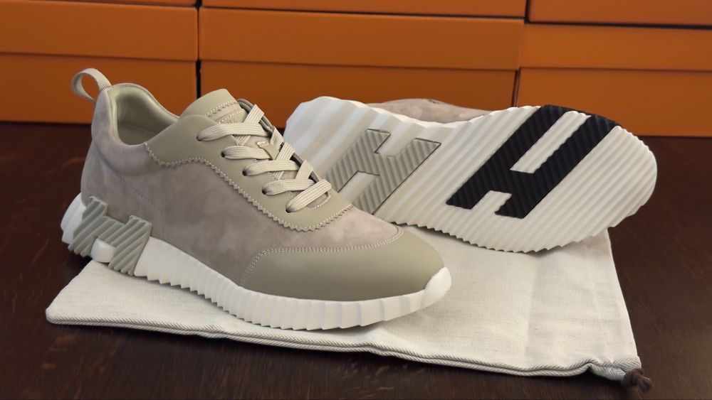 Hermes Bouncing Sneakers 41-45 dostępne od ręki, skórzane,różne kolory