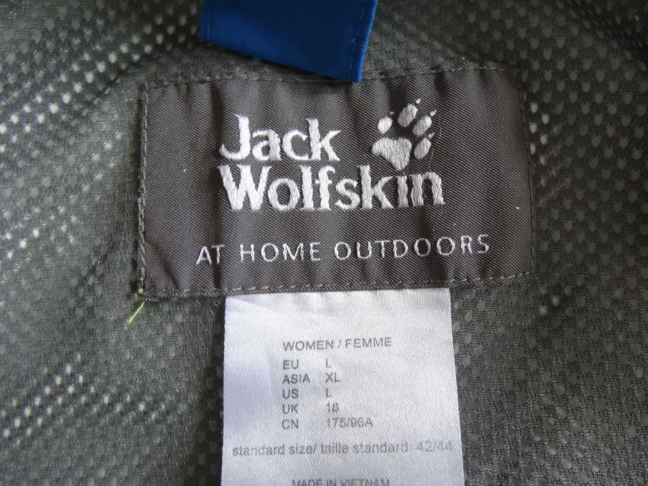 Kurtka JACK WOLFSKIN roz L TEXAPORE Damska Trekkingowa Turystyczna
