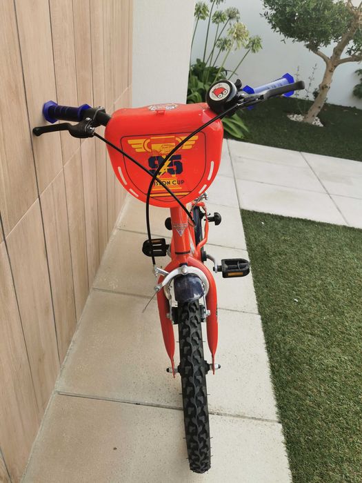 Bicicleta Faísca Mcqueen