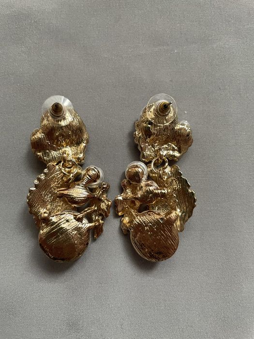 Серьги люстры есть маркировка