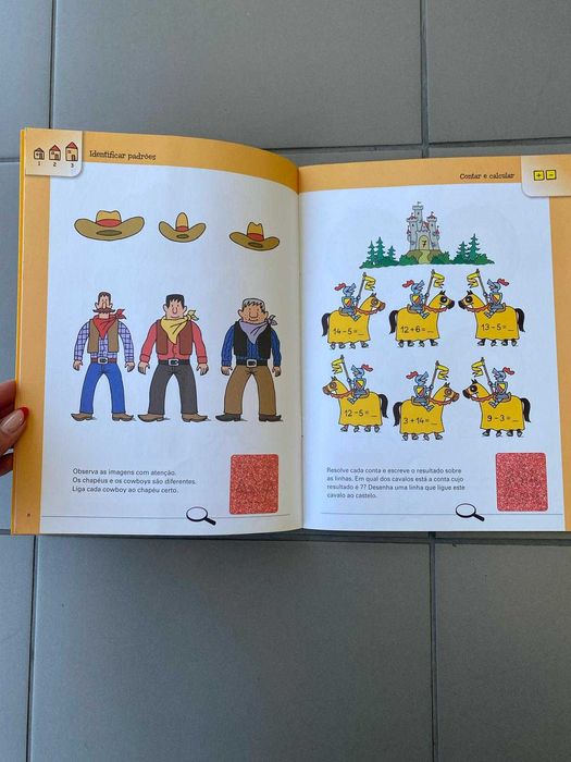 Livro de Exercícios de Aprendizagem 6-7 anos