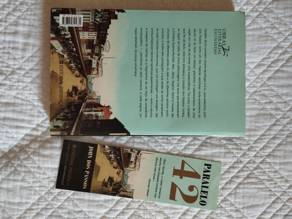 Livro "Paralelo 42" de John dos Passos