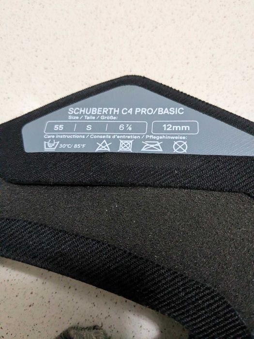 Capacete SCHUBERTH C4 PRO tamanho "S" modular