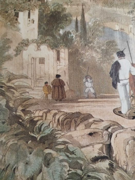 Litografias sobre a ilha da Madeira