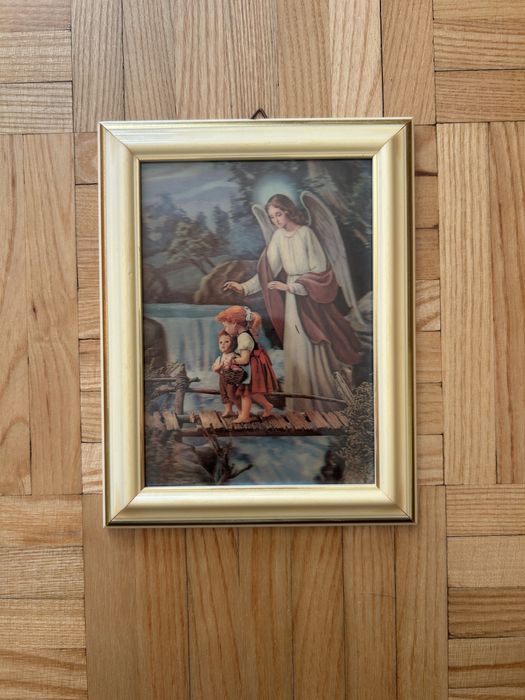 Obrazek religijny z ramką