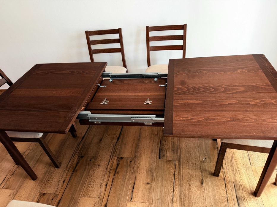 Mesa de Jantar 6-8 Lugares, 6 Cadeiras