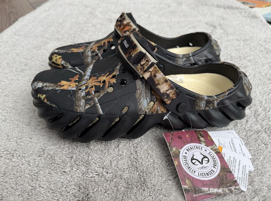 Crocs крокс Echo Clog Realtree Black  45розмір