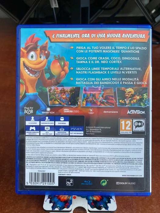Crash Bandicoot 4 It's About Time - PS4