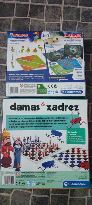 Pack 2 jogos duplos clementoni