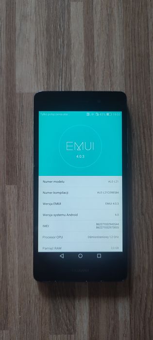 Huawei ALE L21 stan bdb